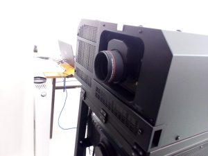 Zdjęcie projektora cyfrowego w Kinie Czyn